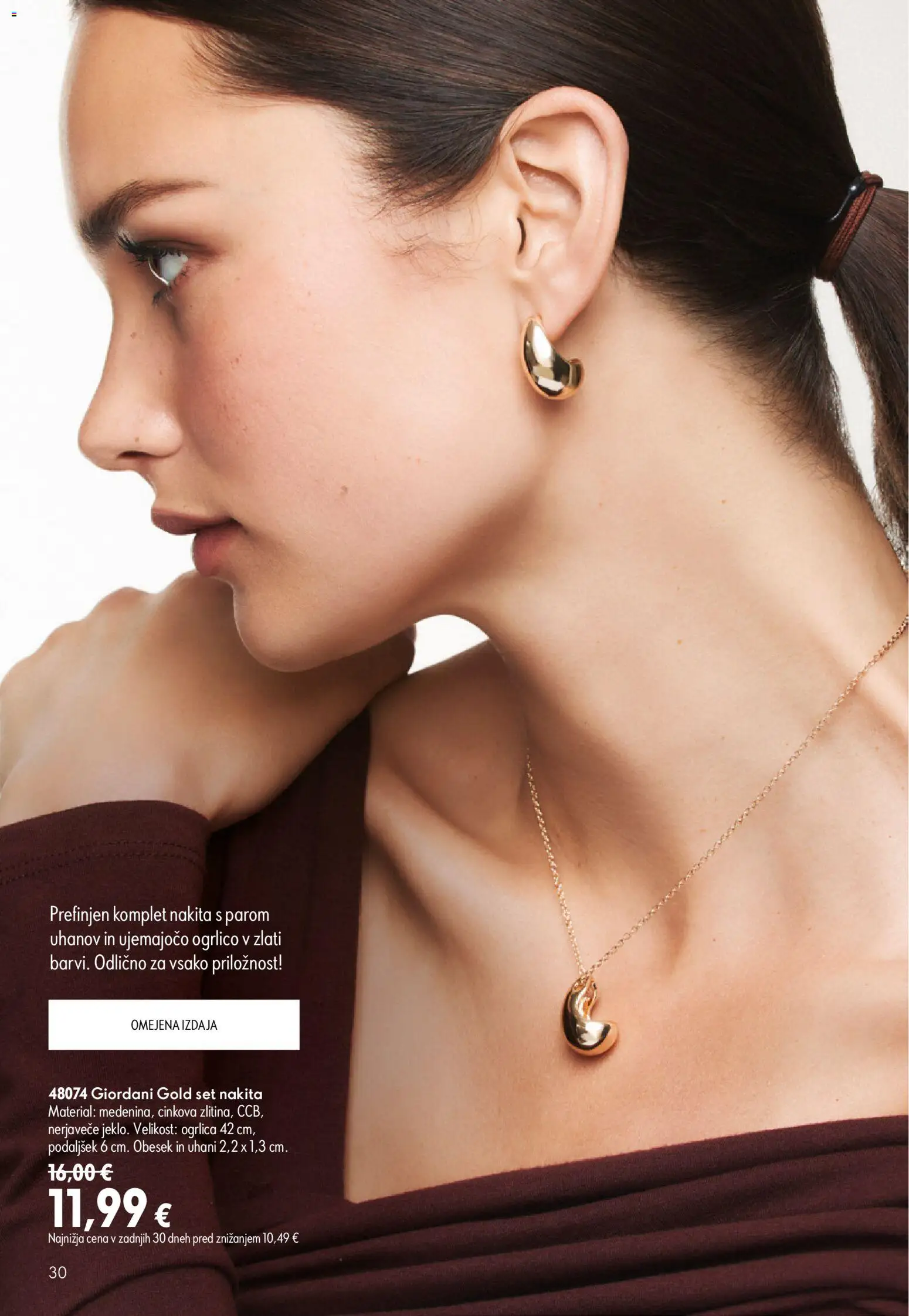 Novi Oriflame katalog ponudbe – veljaven od 24.06.2026 | Stran: 30 | Izdelki: Uhani
