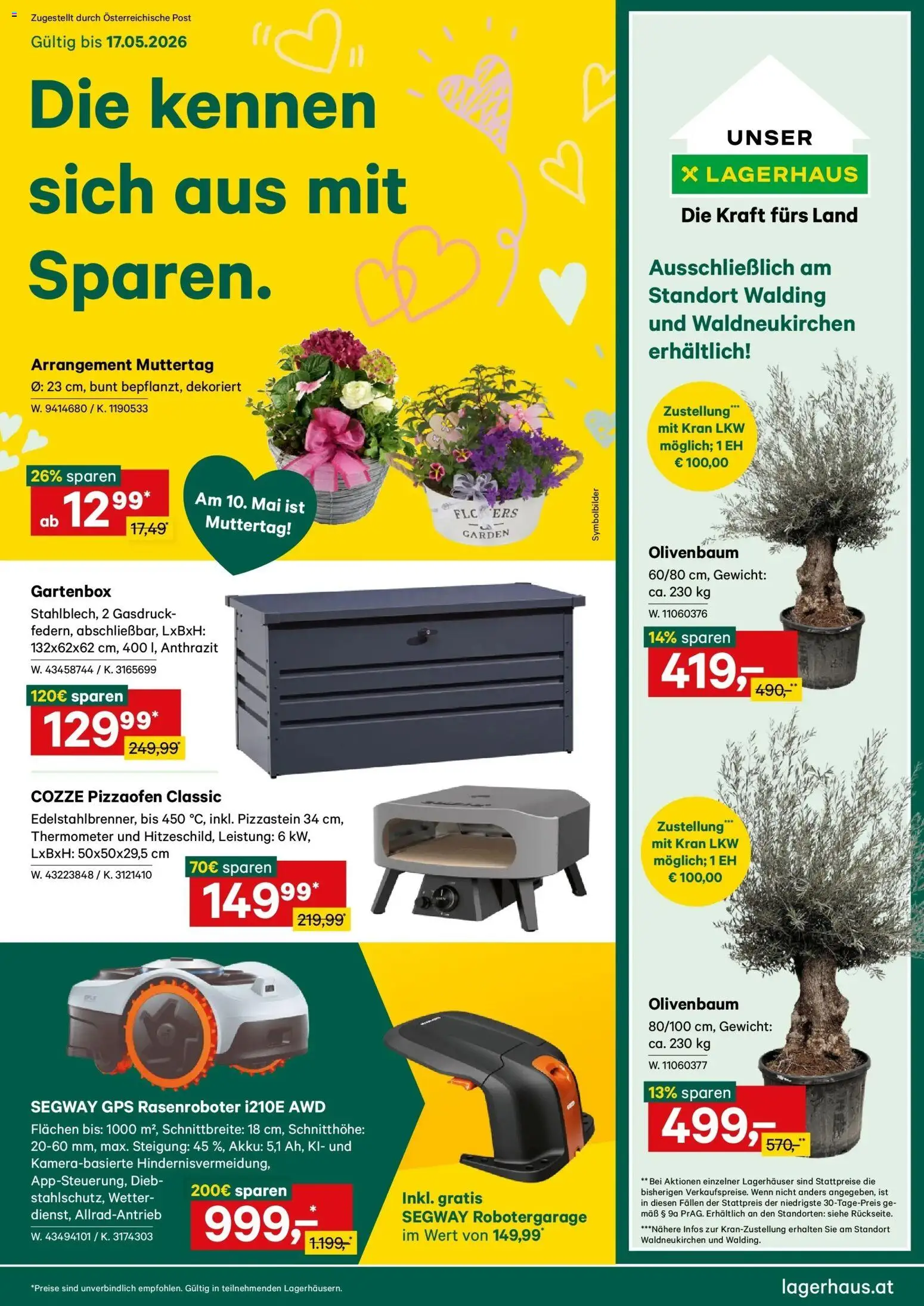 Lagerhaus - Wochen Angebote gültig ab 03.05.2026 | Seite: 1 | Produkte: Gewicht, Thermometer