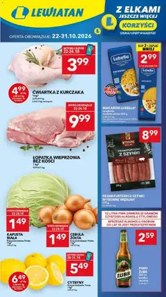 Pogląd oferty "Lewiatan gazetka - Legnica" - ważna od 22.10.2026