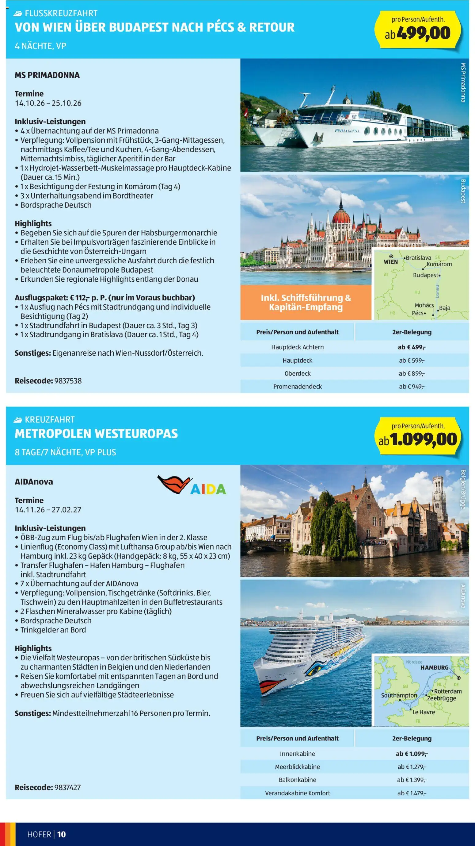 Hofer AT akciós ujság - amely érvényes a következő dátumtól: 27.05.2026 | Oldal: 10