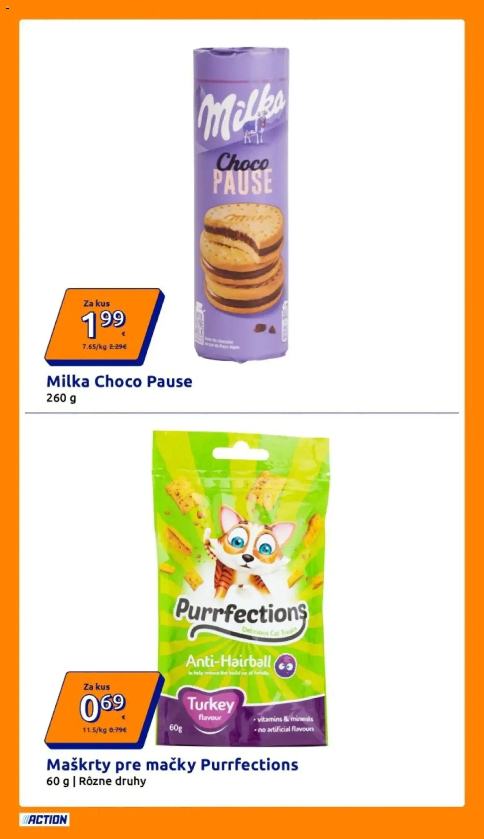Nové Action akcie – leták je platný od 07.10.2026 | Strana: 15 | Produkty: Milka