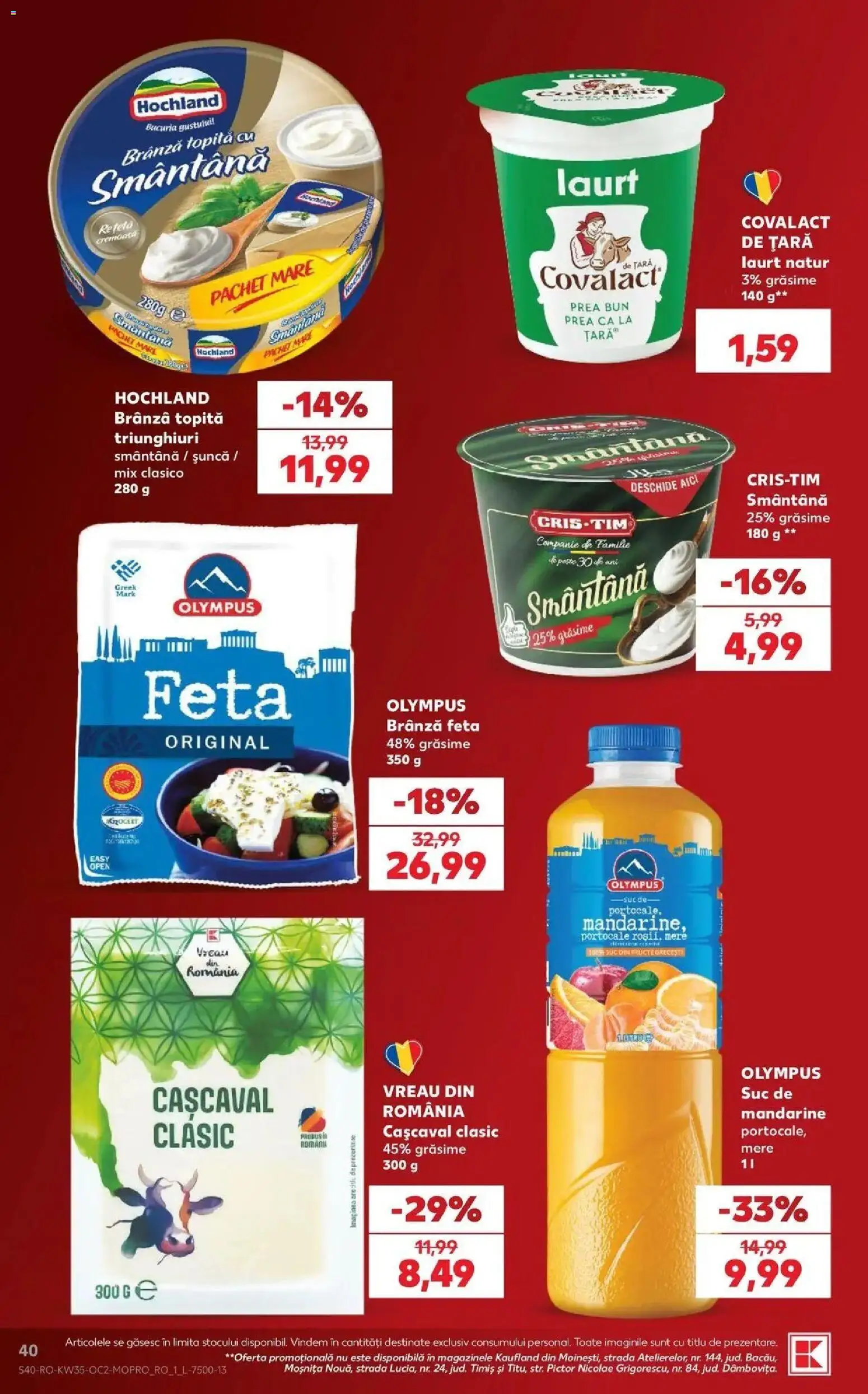Kaufland Viseu de Sus 26.08.2026 - Revista si Oferta | Pagină: 40