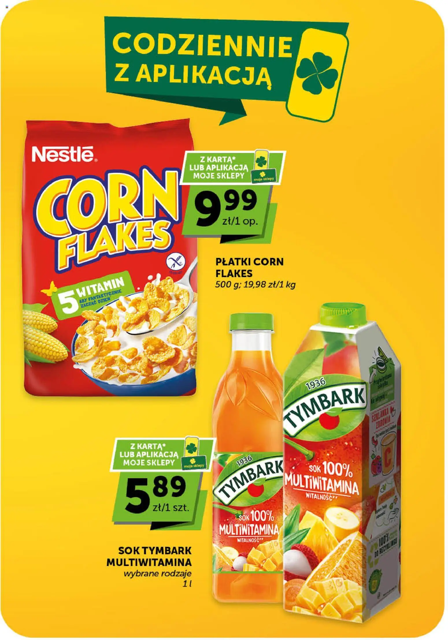 ABC gazetka od 14.05.2026 | Strona: 9 | Produkty: Sok, Płatki, Corn Flakes
