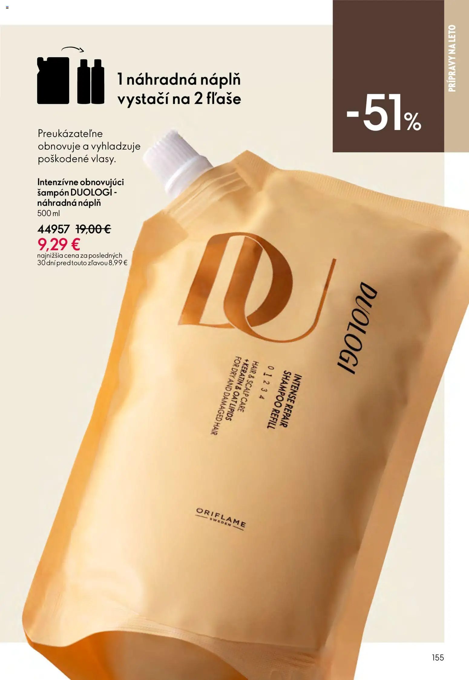 Nové Oriflame akcie – leták je platný od 27.05.2026 | Strana: 155 | Produkty: Šampón