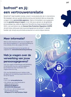 bofrost folder - Voorbeeld van een folder van bofrost, geldig van 01.03.2026 | Pagina: 147