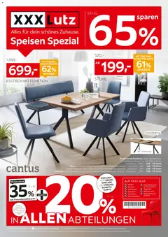 XXXLutz Speisen Spezial ab 17.10.2026 gültig
