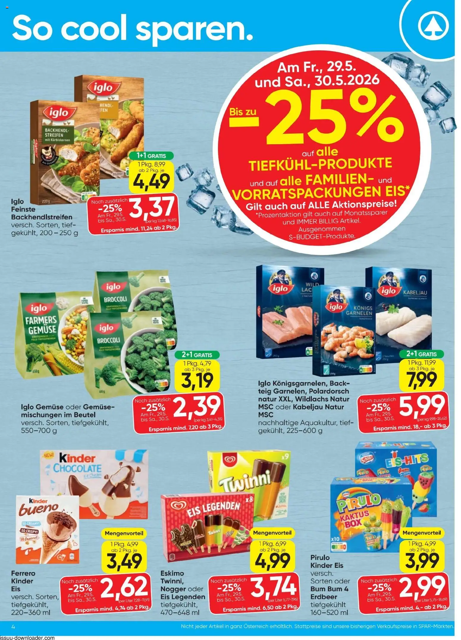 Spar - Flugblatt gültig ab 28.05.2026 | Seite: 4