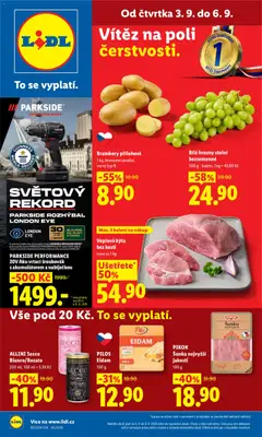 Náhled letáku Lidl leták od 03.09.2026