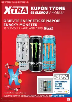 Náhled letáku MONSTER ENERGY JUICED MANGO LOCO, MONSTER ENERGY JUICED MANGO LOCO od 26.08.2026 | Strana: 18