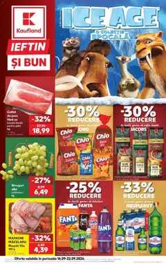 Ofertele Kaufland valabile de la 16.09.2026