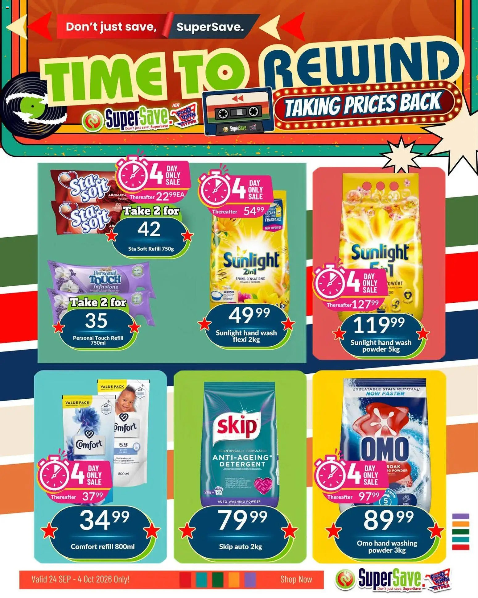 New Super Save catalogue – valid from 24/09/2026 | Page: 40 | Products: Fragrance, Powder, Washing powder, Detergent