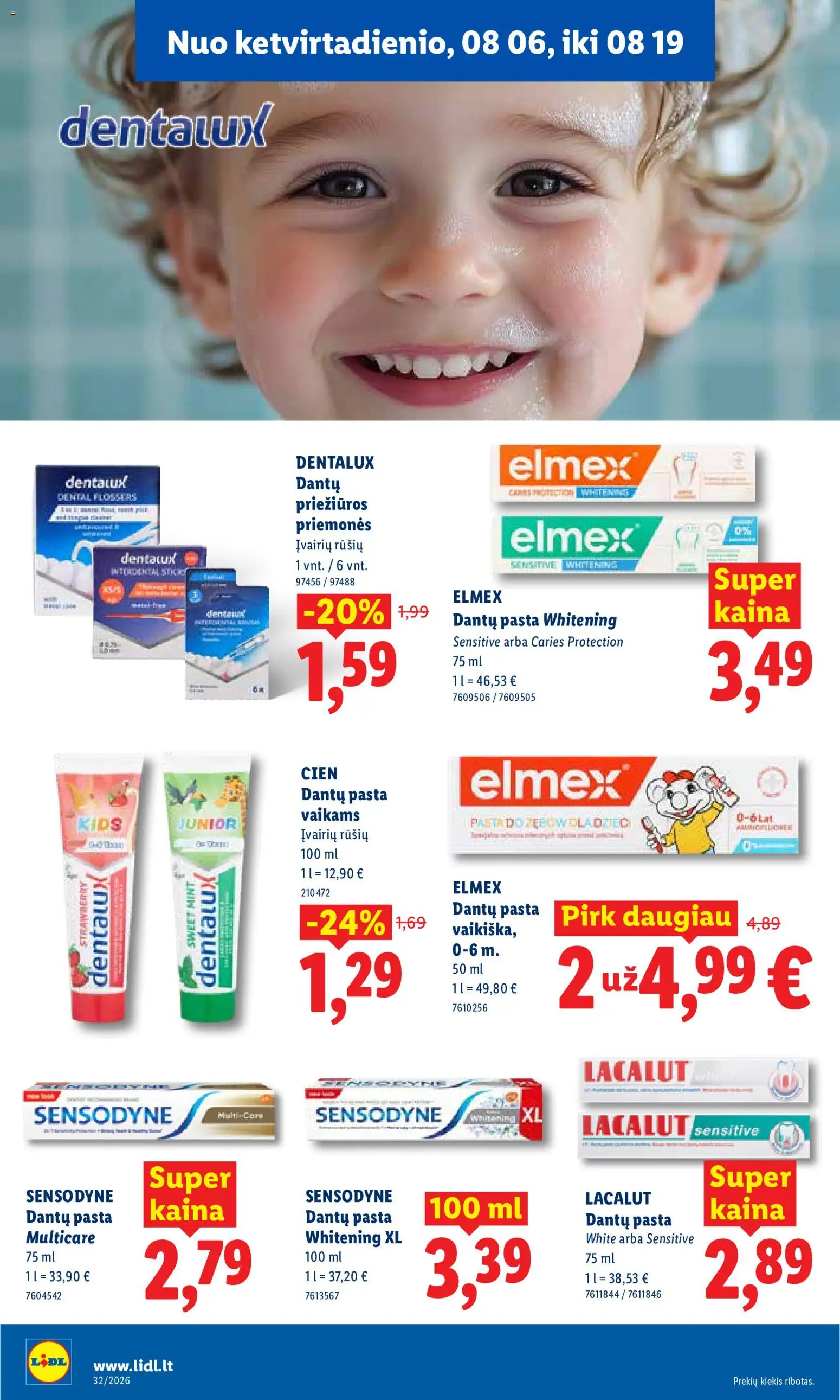 LIDL akcijos nuo 2026.08.03 | Puslapis: 36