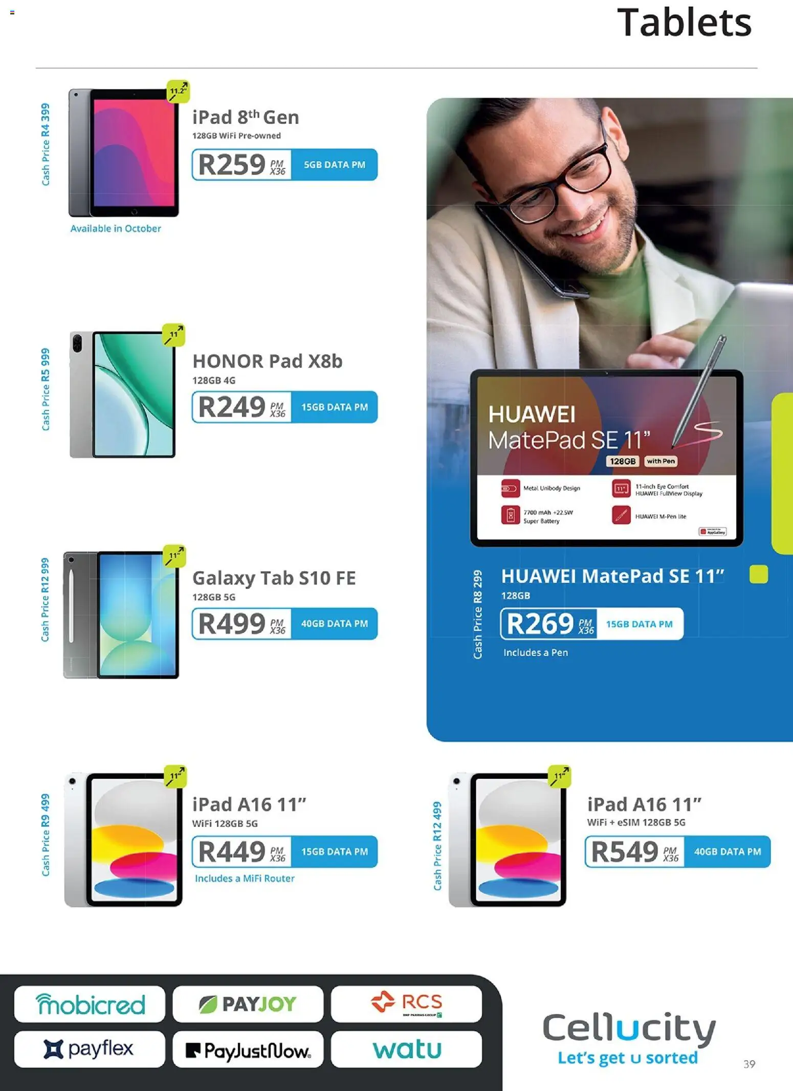 New Cellucity catalogue – valid from 07/10/2026 | Page: 39 | Products: Data, Router, Battery, Pen