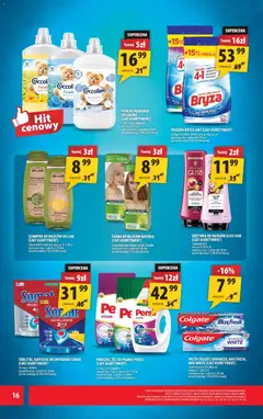 Pogląd oferty "Arhelan gazetka" - ważna od 11.09.2026 | Strona: 16 | Produkty: Kapsułki, Persil, Coccolino, Odżywka