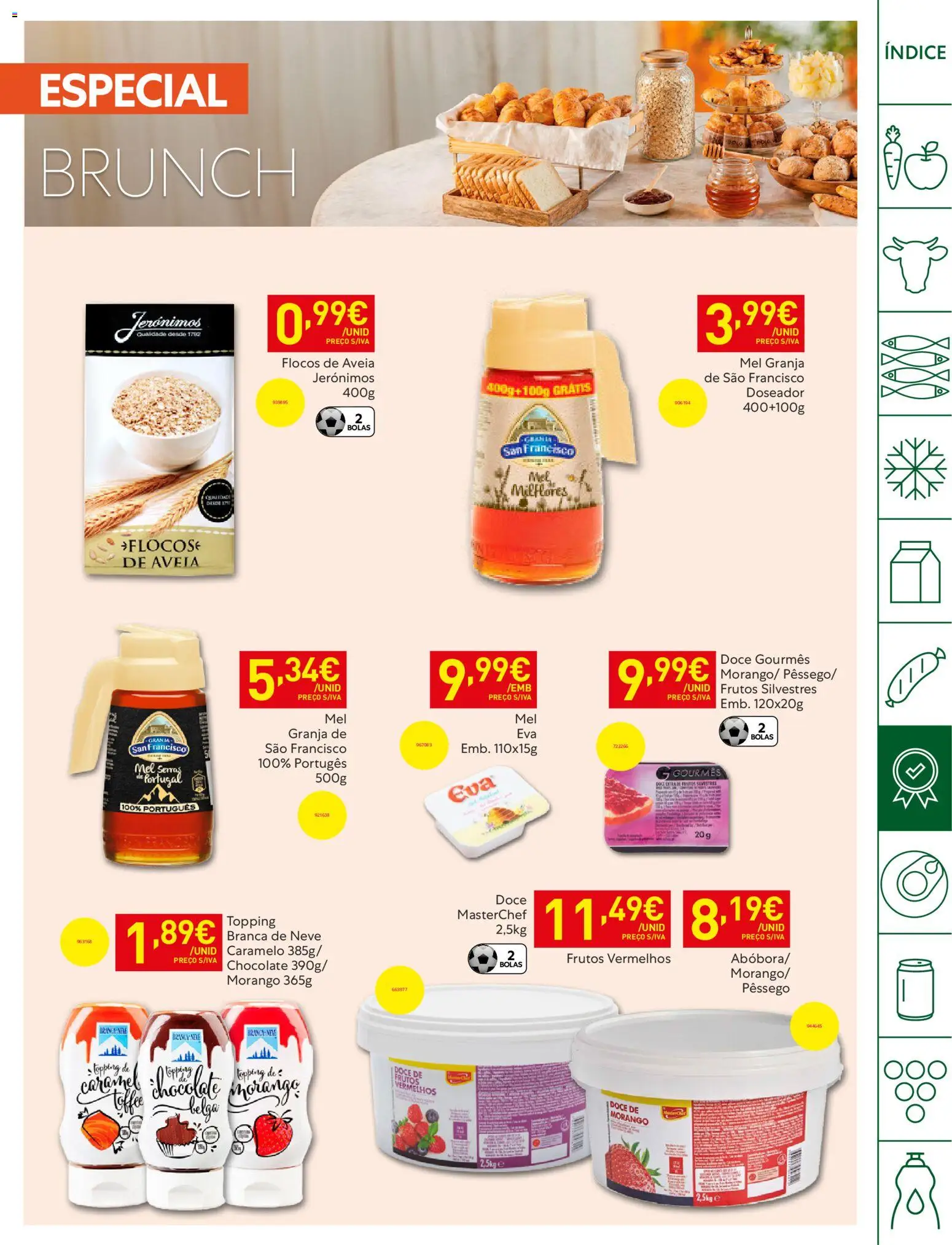 Recheio Horeca Madeira │ válido de 05.05.2026 | Página: 19 | Produtos: Aveia, Chocolate, Mel, Flocos