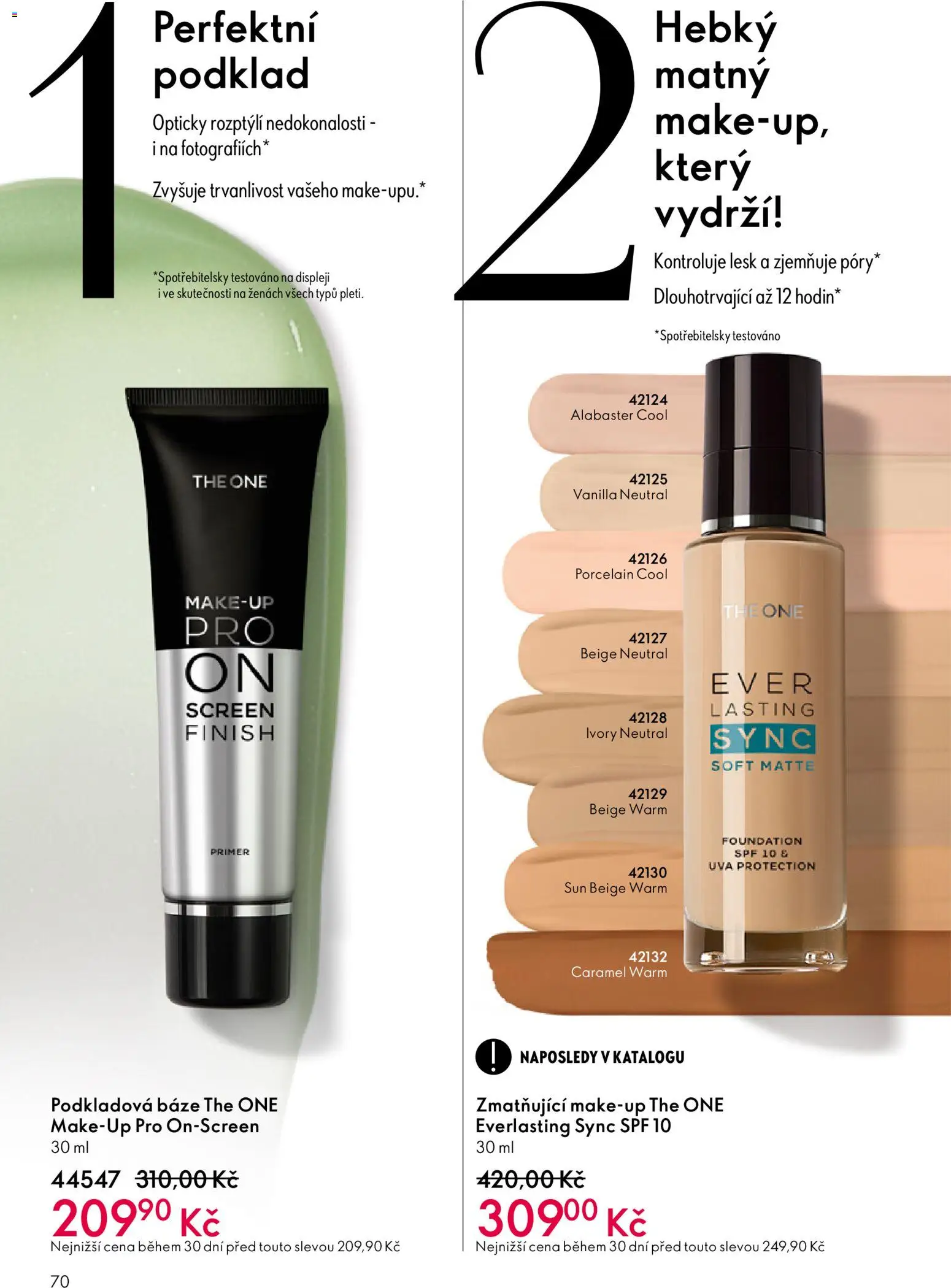 Oriflame katalog č. 08/2026 od 27.05.2026 | Strana: 70 | Produkty: Finish, Makeup
