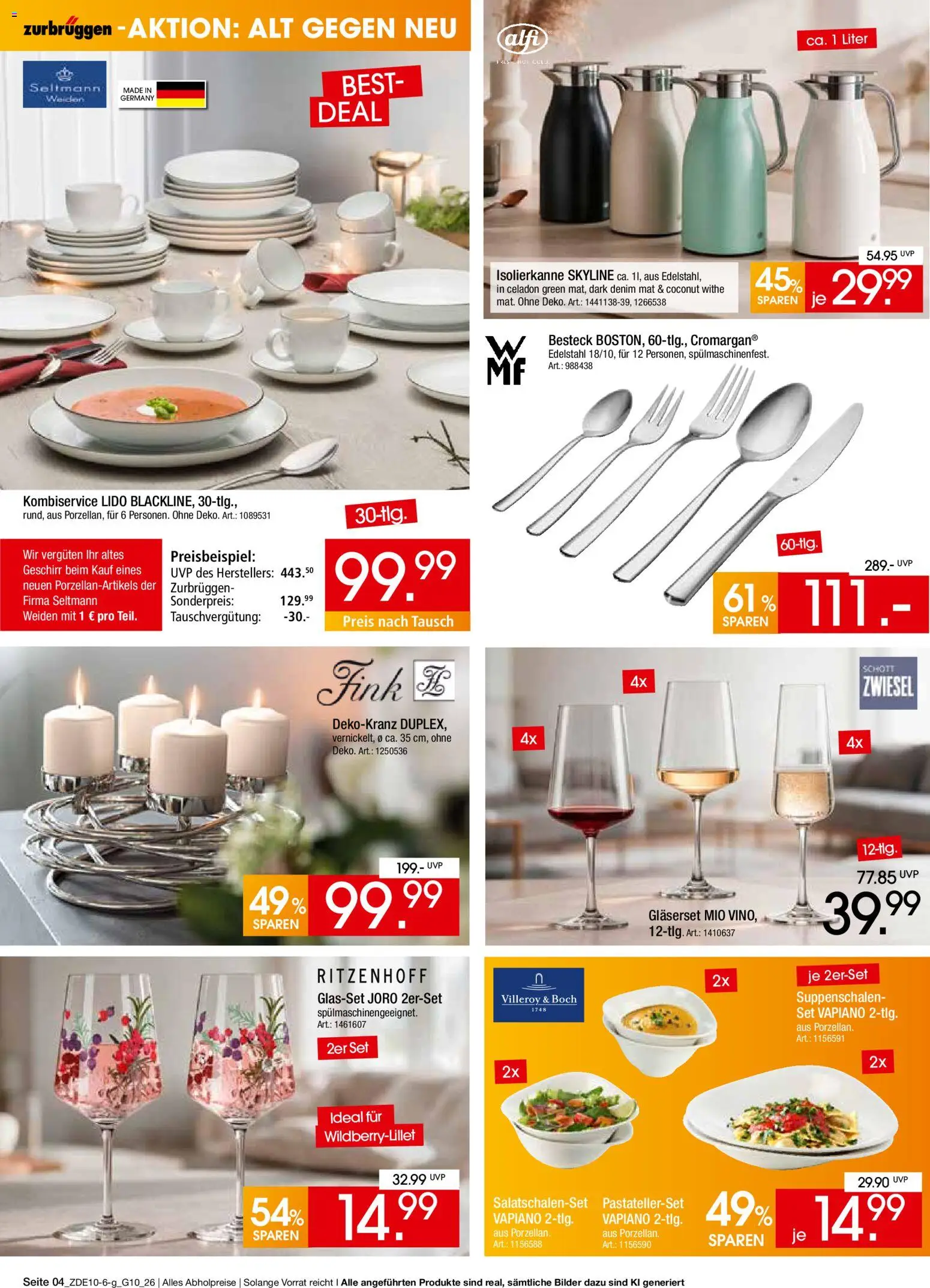Zurbrüggen Best Deals – gültig ab 04.10.2026 | Seite: 4