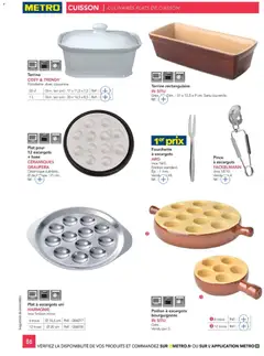 METRO - Prévisualisation de METRO - CHR Équipement valide à partir de 01/01/2025 | Page: 86 | Produits: Base, Escargots, Pince