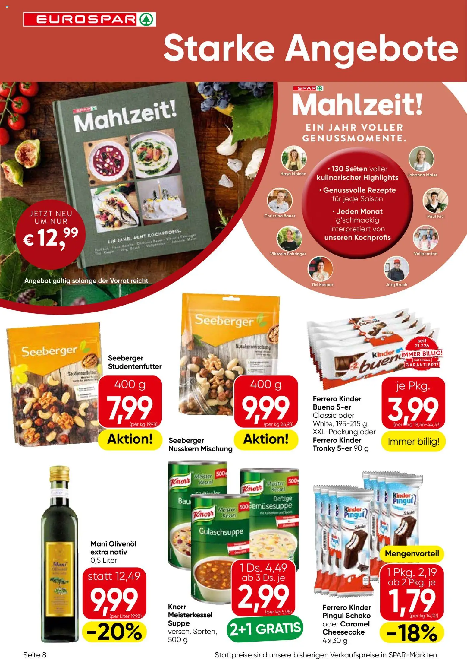 Eurospar Flugblatt gültig ab 08.10.2026 | Seite: 8