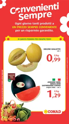 Anteprima del volantino Conad volantino Convenienti Sempre valido a partire dal 12/08/2026