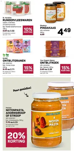 Ekoplaza folder - Voorbeeld van een folder van Ekoplaza, geldig van 24-06-2026 | Pagina: 5 | Producten: Pasta, Noten, Tortilla lap, Crème