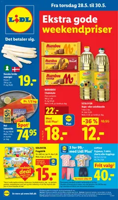 Lidl - Weekend avis gyldig fra 28.05.2026