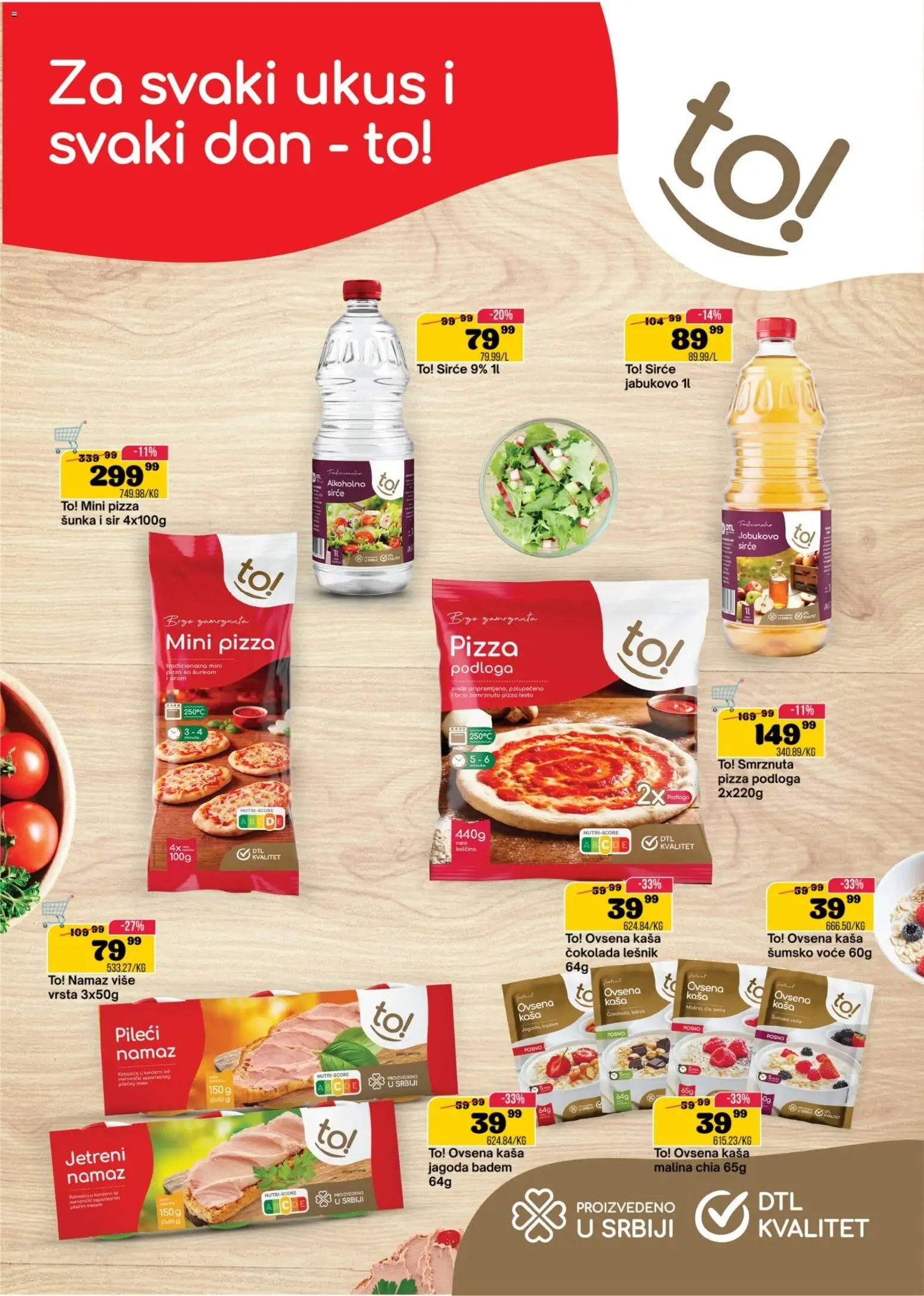 Senta Promet katalog - važi od 17.06.2026 | Strana: 2 | Proizvode: Badem, Lešnik, So, Sirće