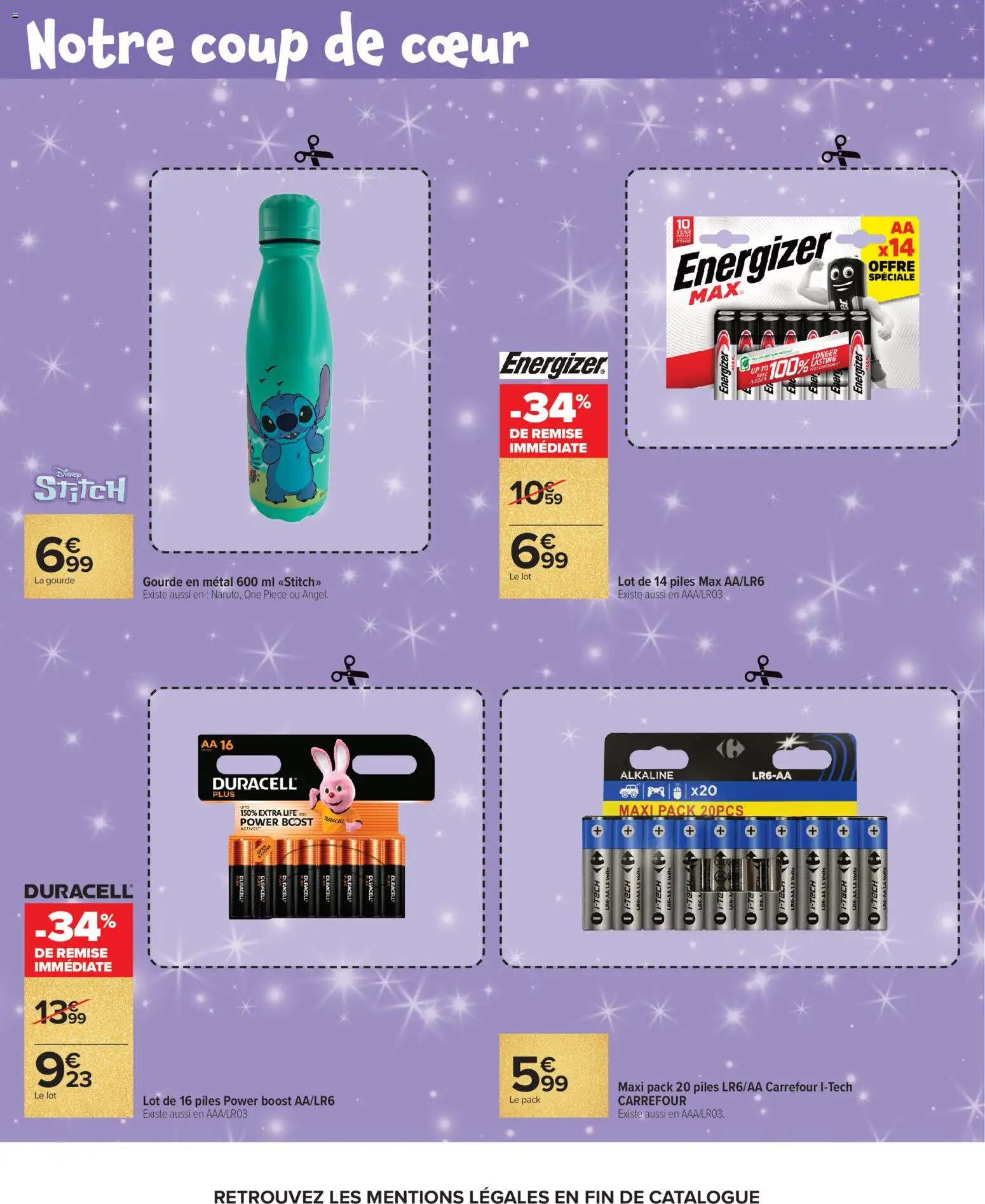 {H1} | Page: 42 | Produits: Gourde, Piles