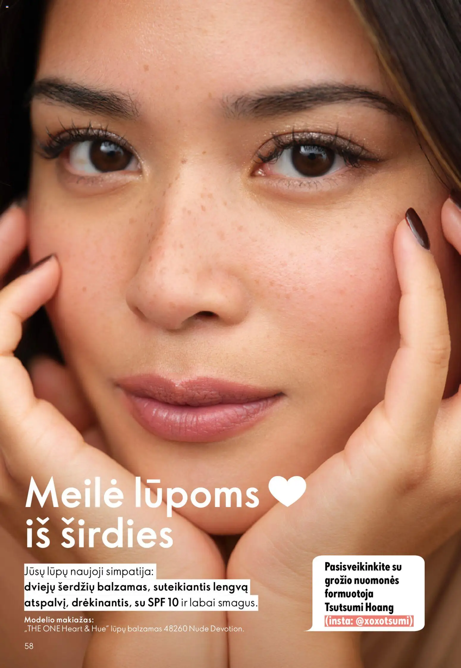 Oriflame akcijos nuo 2026.08.26 | Puslapis: 58 | Prekių: Balzamas, Makiažas