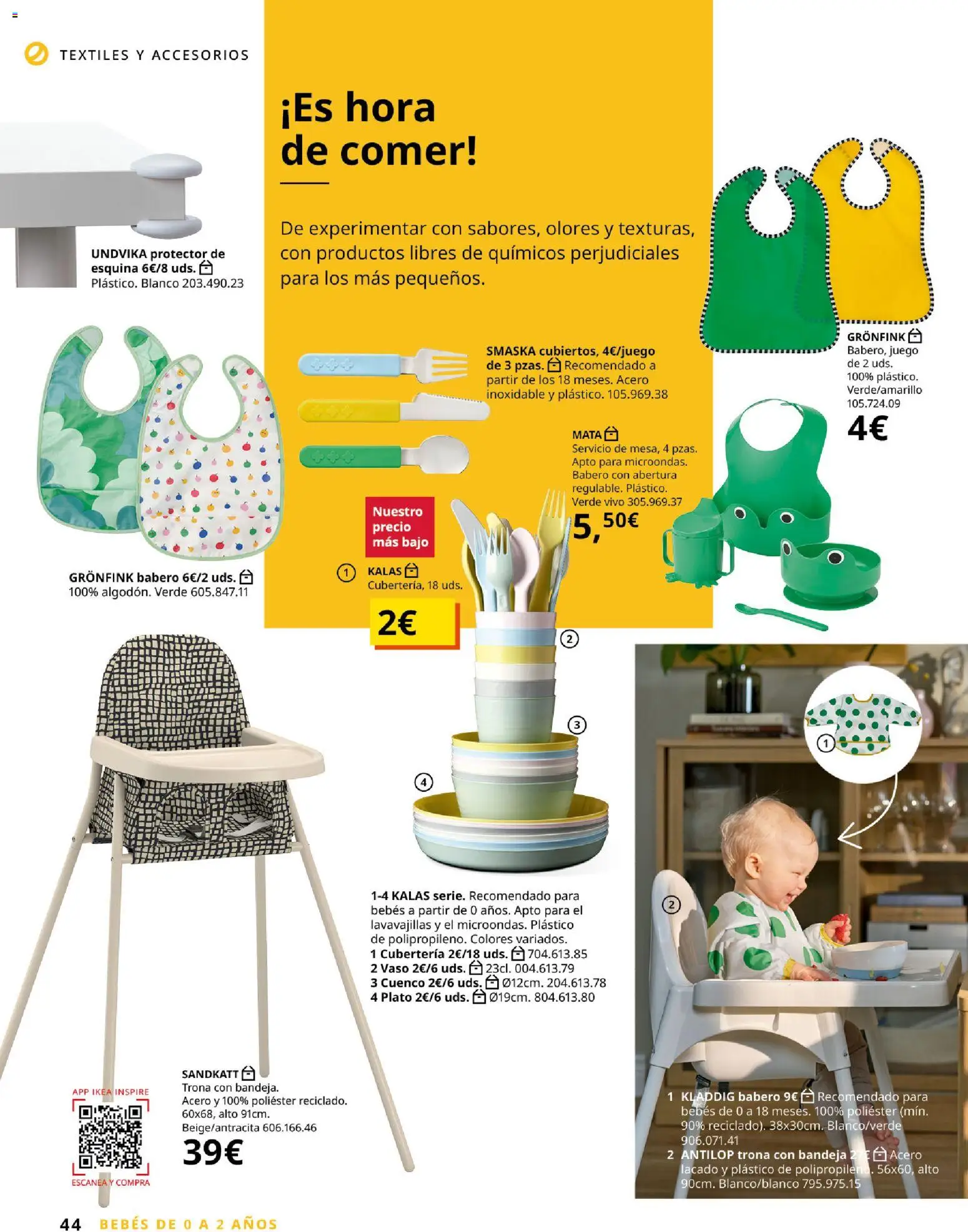 IKEA - Niños │ válido desde el 01/09/2026 | Página: 44 | Productos: Lavavajillas, Bandeja, Cubertería