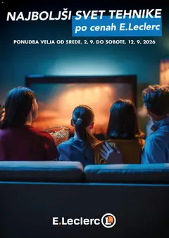 E.leclerc katalog akcije – veljaven od 02.09.2026