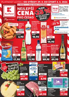 Náhled letáku Kaufland leták - Chomutov od 29.04.2026