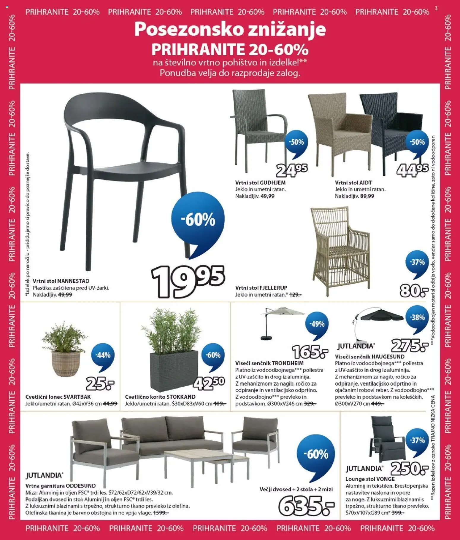 Novi JYSK katalog ponudbe – veljaven od 29.07.2026 | Stran: 3