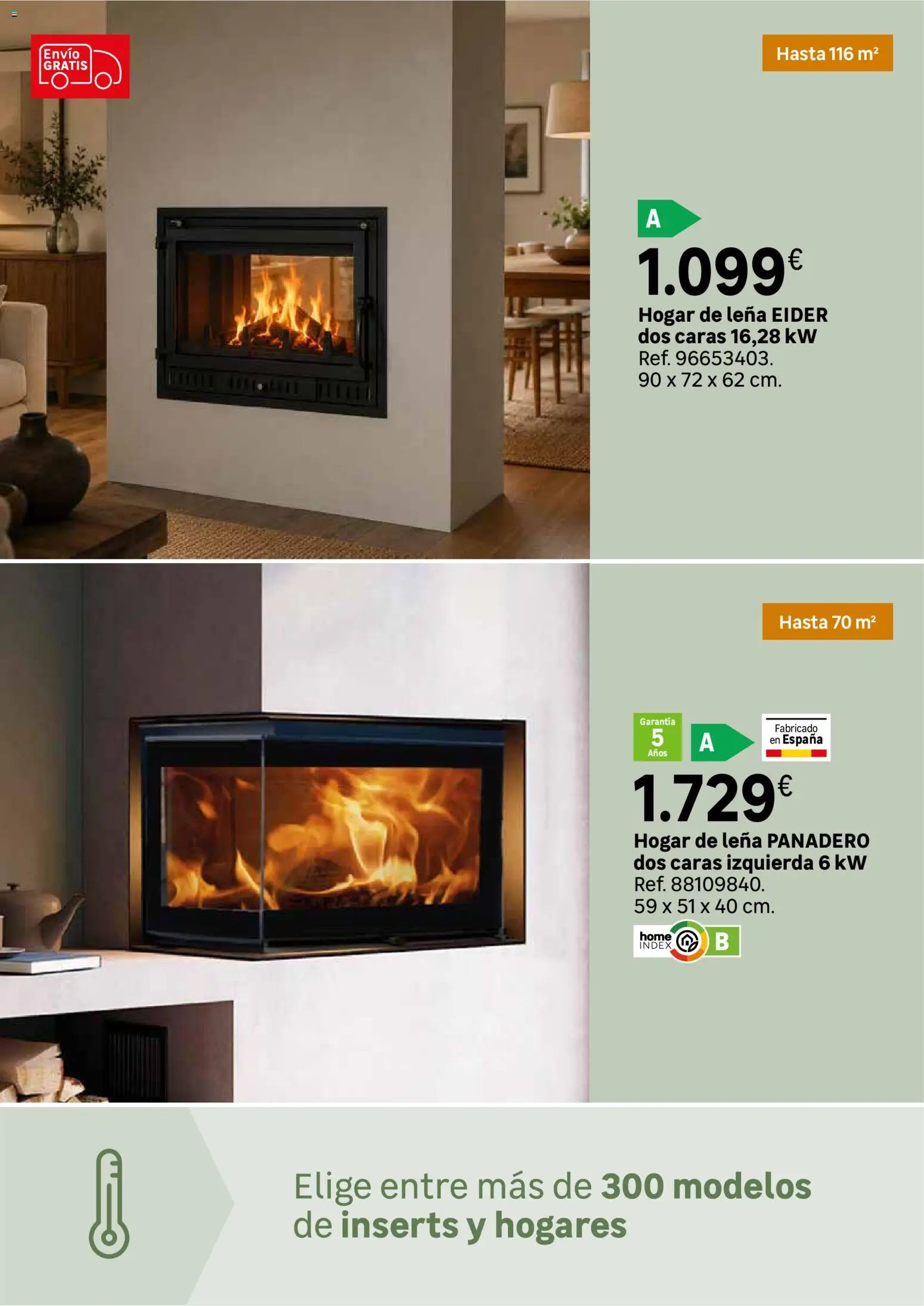 Leroy Merlin Calor en casa y mucho ahorro │ válido desde el 20/10/2026 | Página: 28 | Productos: Leña