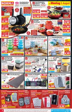 Norma Flugblatt ab 03.08.2026 gültig | Seite: 2 | Produkte: Gemüse, Tasche, Gewicht, Box