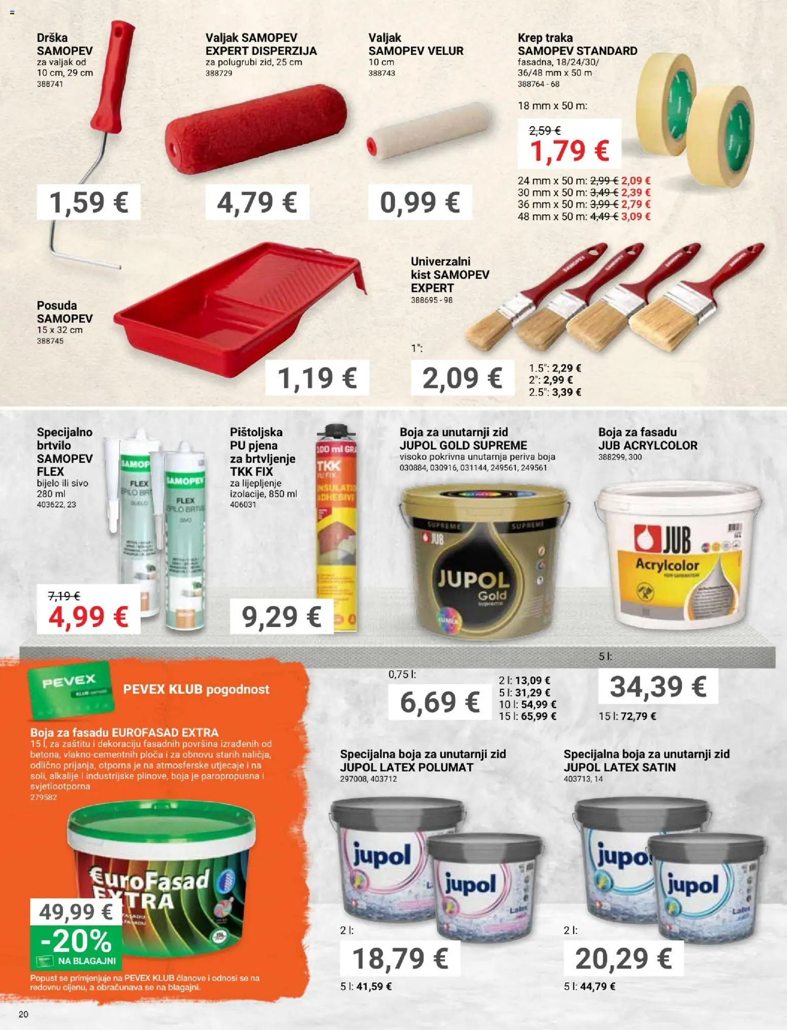 Pevex katalog | vrijedi od 24.09.2026 | Stranica: 20