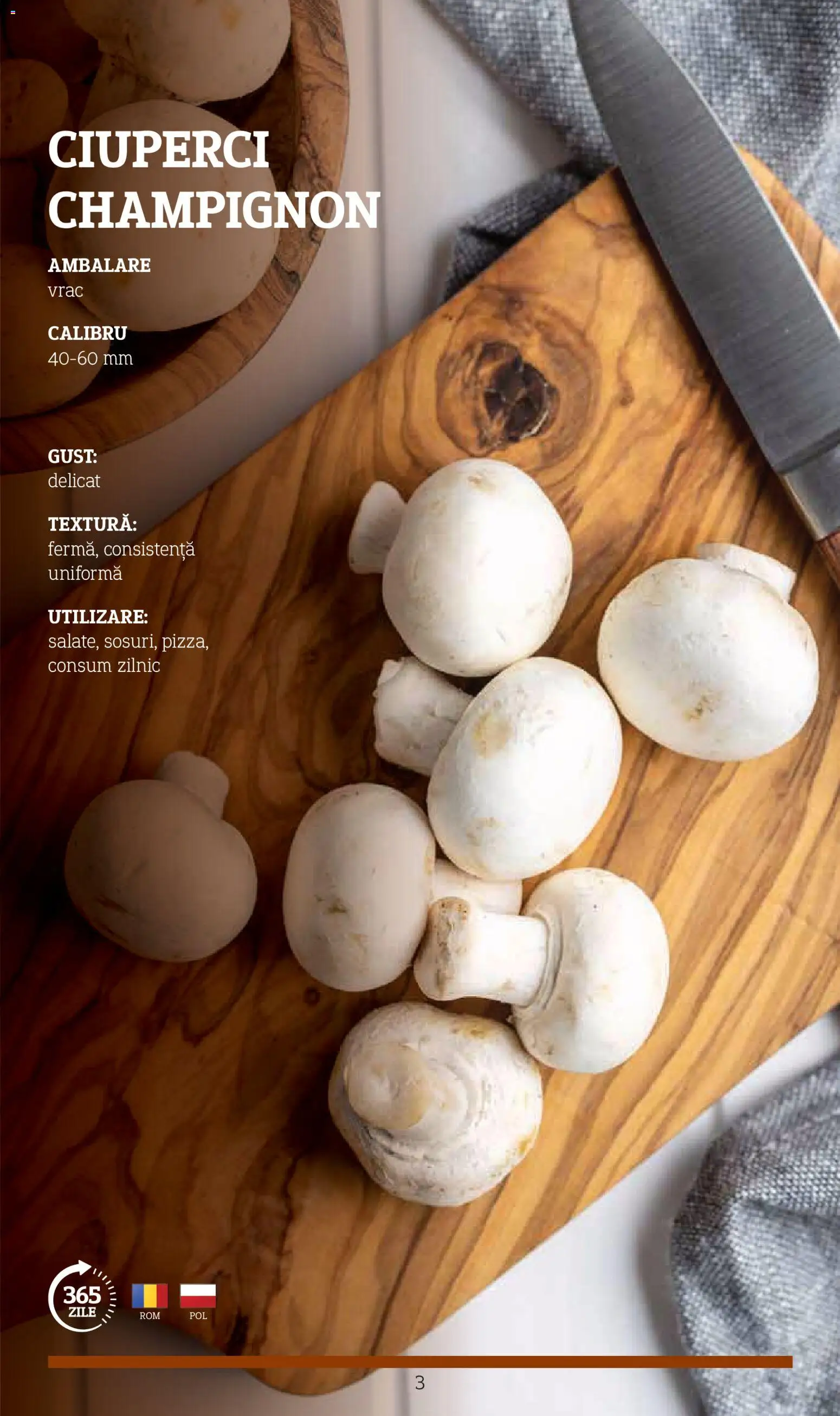 Noul catalog Metro – valabil de la 10.11.2025 | Pagină: 3 | Produse: Ciuperci