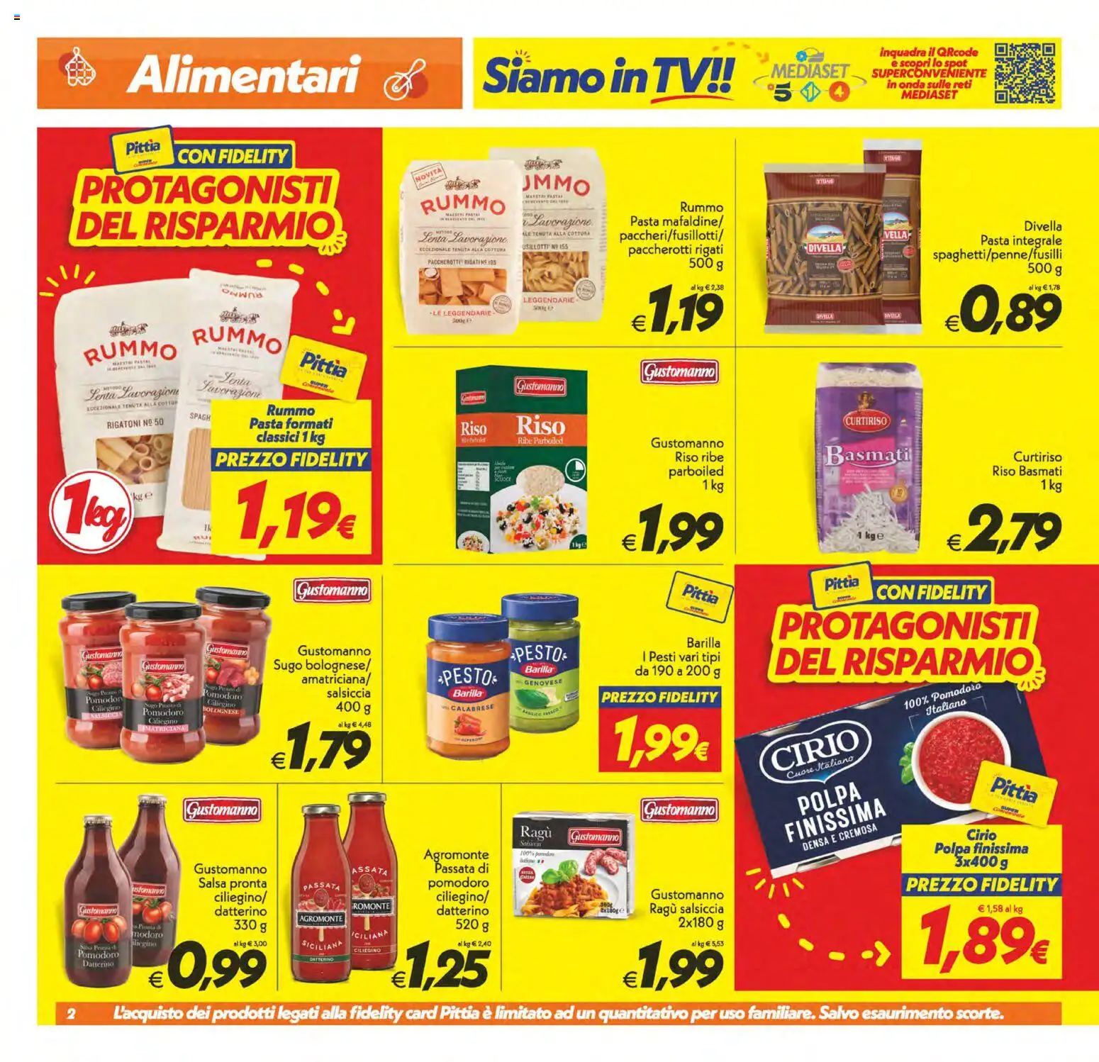 Volantino SuperConveniente del 29.05.2026 | Pagina: 2 | Prodotti: Pomodoro, Salsiccia, Pesto, Ragú