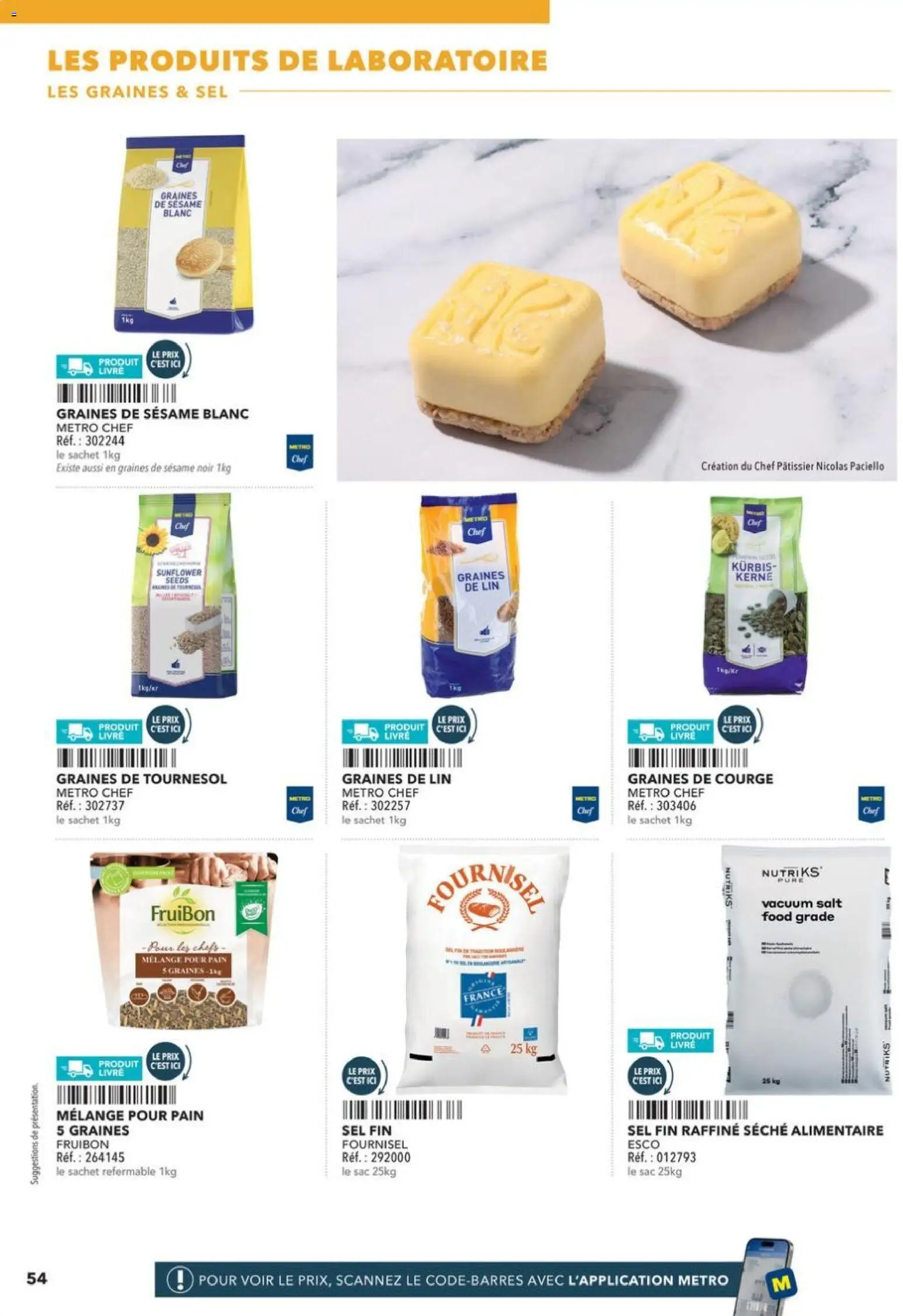 {H1} | Page: 54 | Produits: Sac, Courge, Sel, Livre