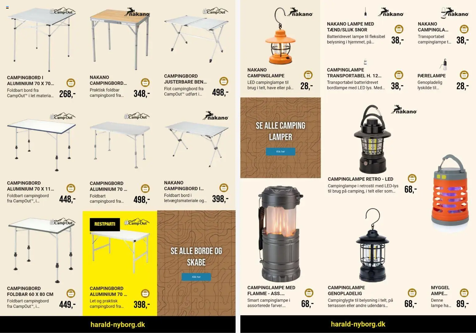 Harald Nyborg tilbudsavis – gyldig fra 28.05.2026 | Side: 12 | Produkter: Bord, Lampe, Søm