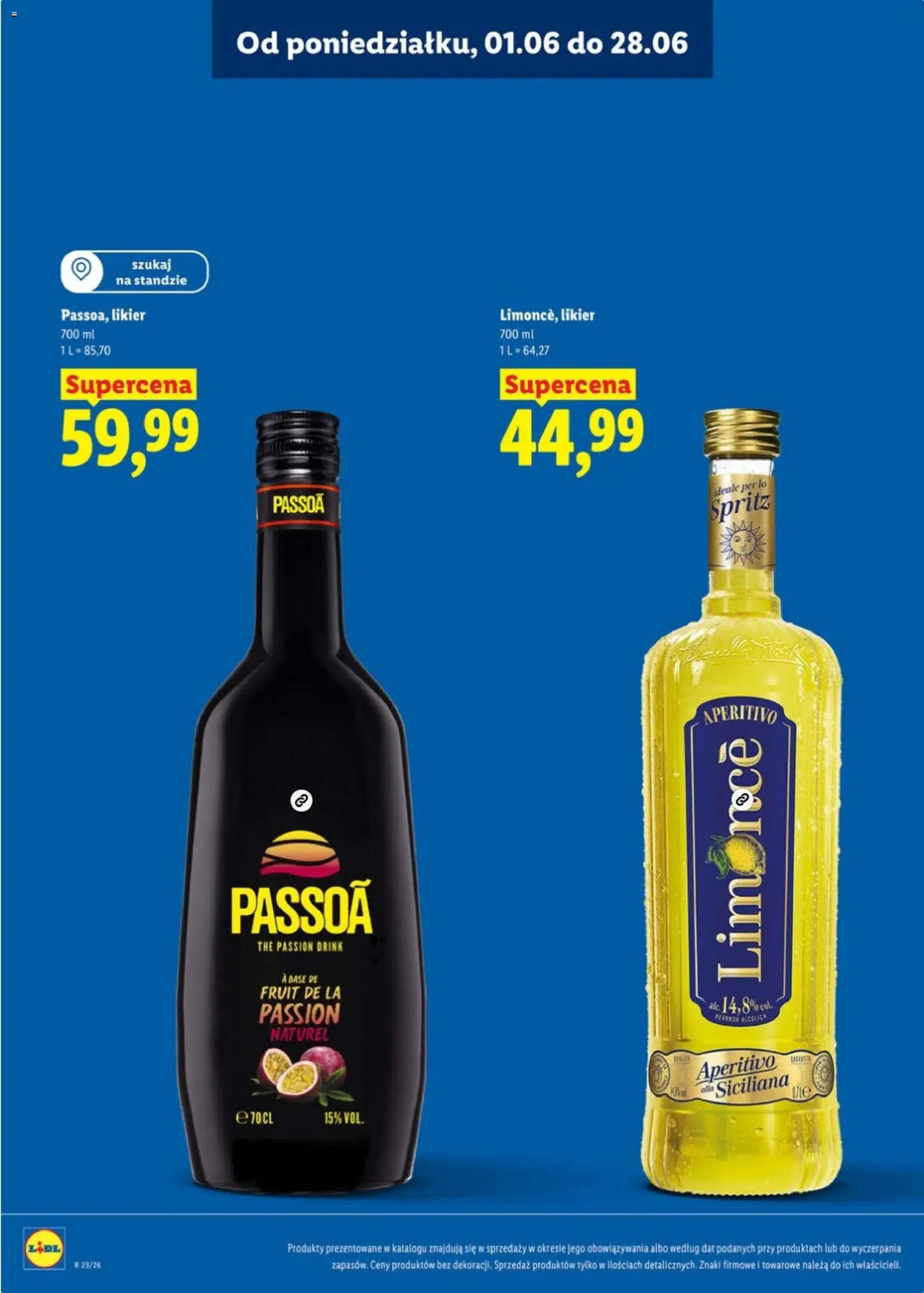 Lidl Katalog alkoholi mocnych od 01.06.2026 | Strona: 19 | Produkty: Passoa