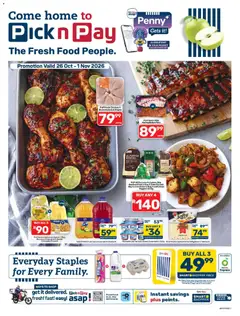 Pick n Pay specials catalogue – valid from 26/10/2026
