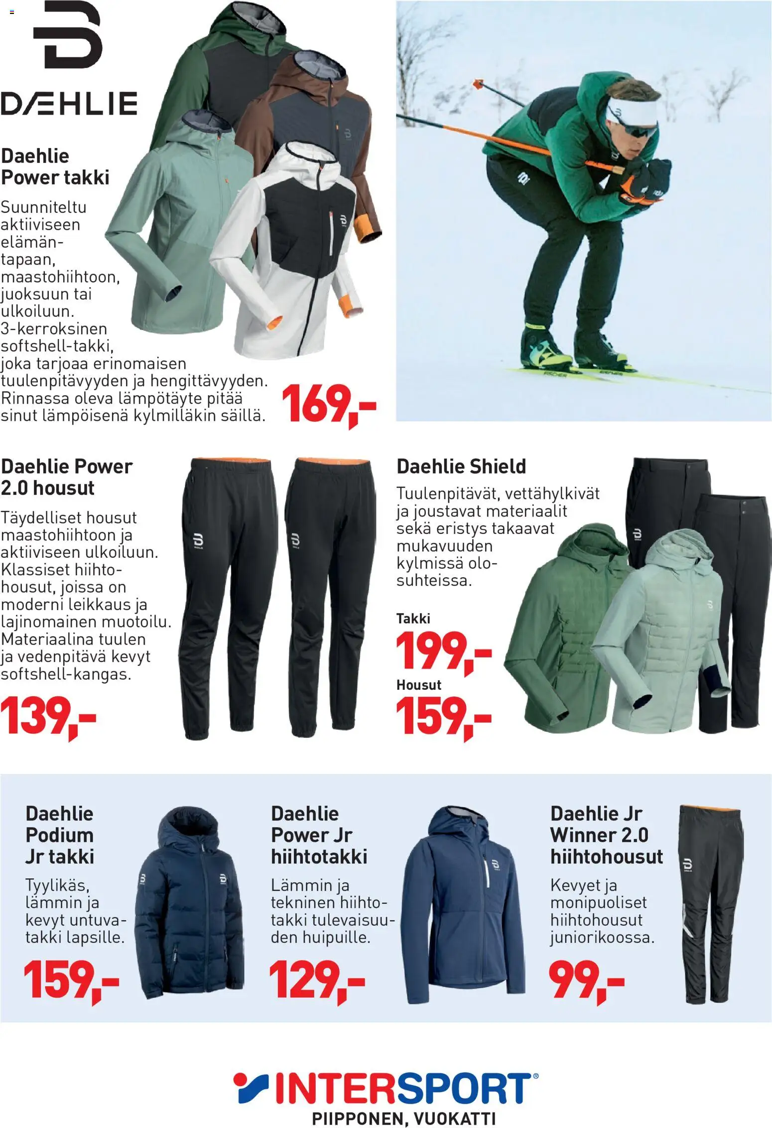 Intersport Maastohiihtokuvasto Vuokatti – voimassa 12/10/2026 alkaen | Sivu: 35 | Tuotteet: Takki, Housut