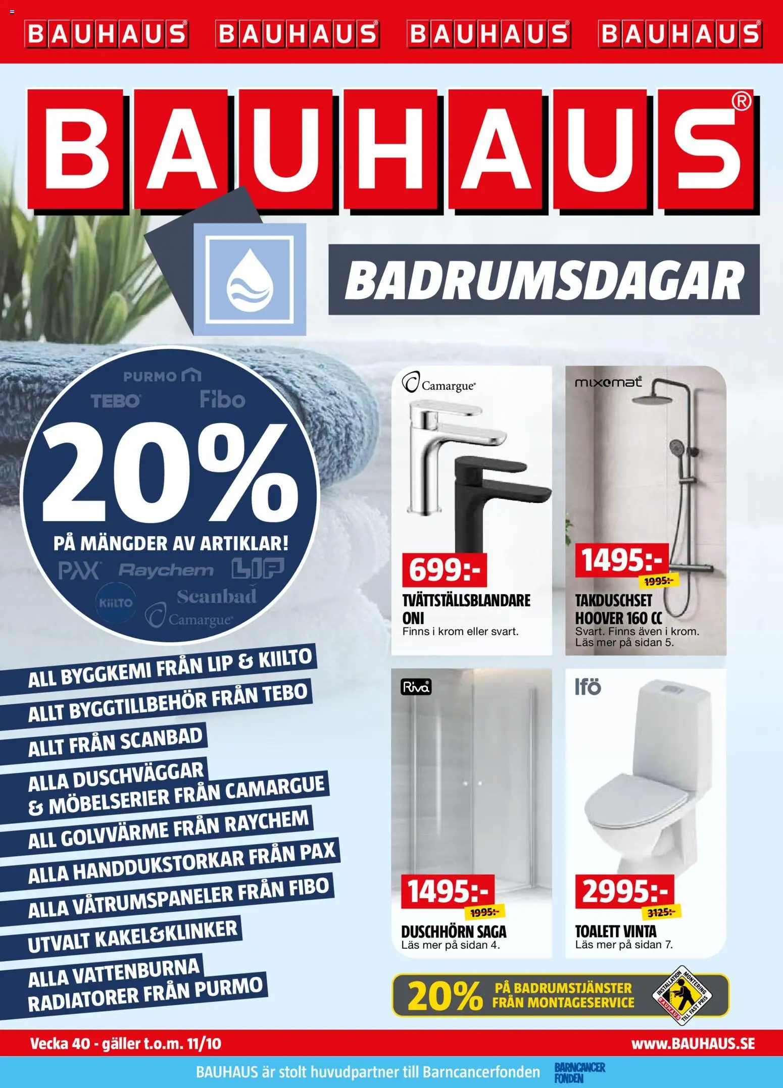 Bauhaus reklamblad aktuell från 28/09/2026 | Sida: 1