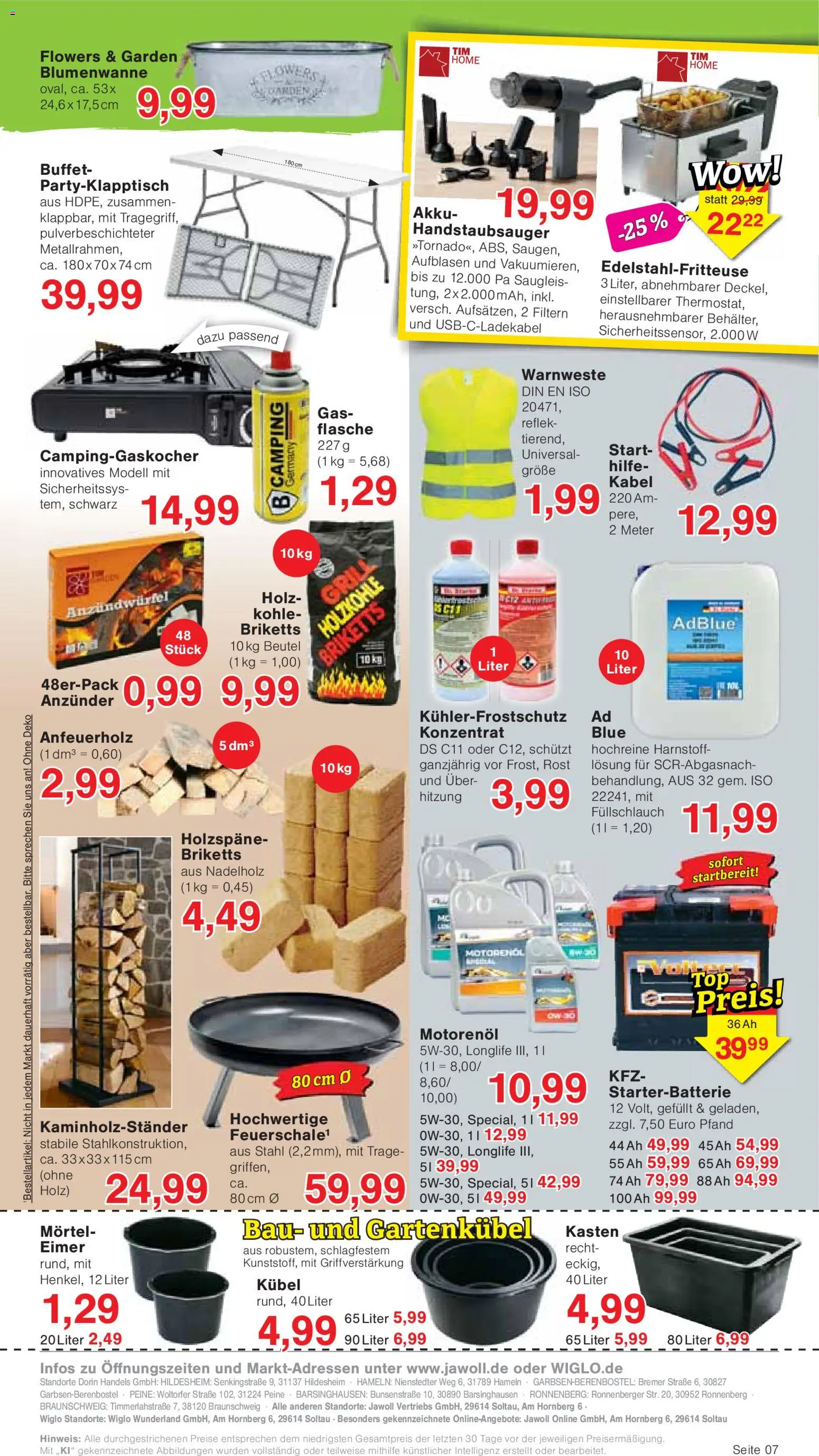 Wiglo Wunderland Prospekt – gültig ab 28.09.2026 | Seite: 11 | Produkte: Kabel, Grill