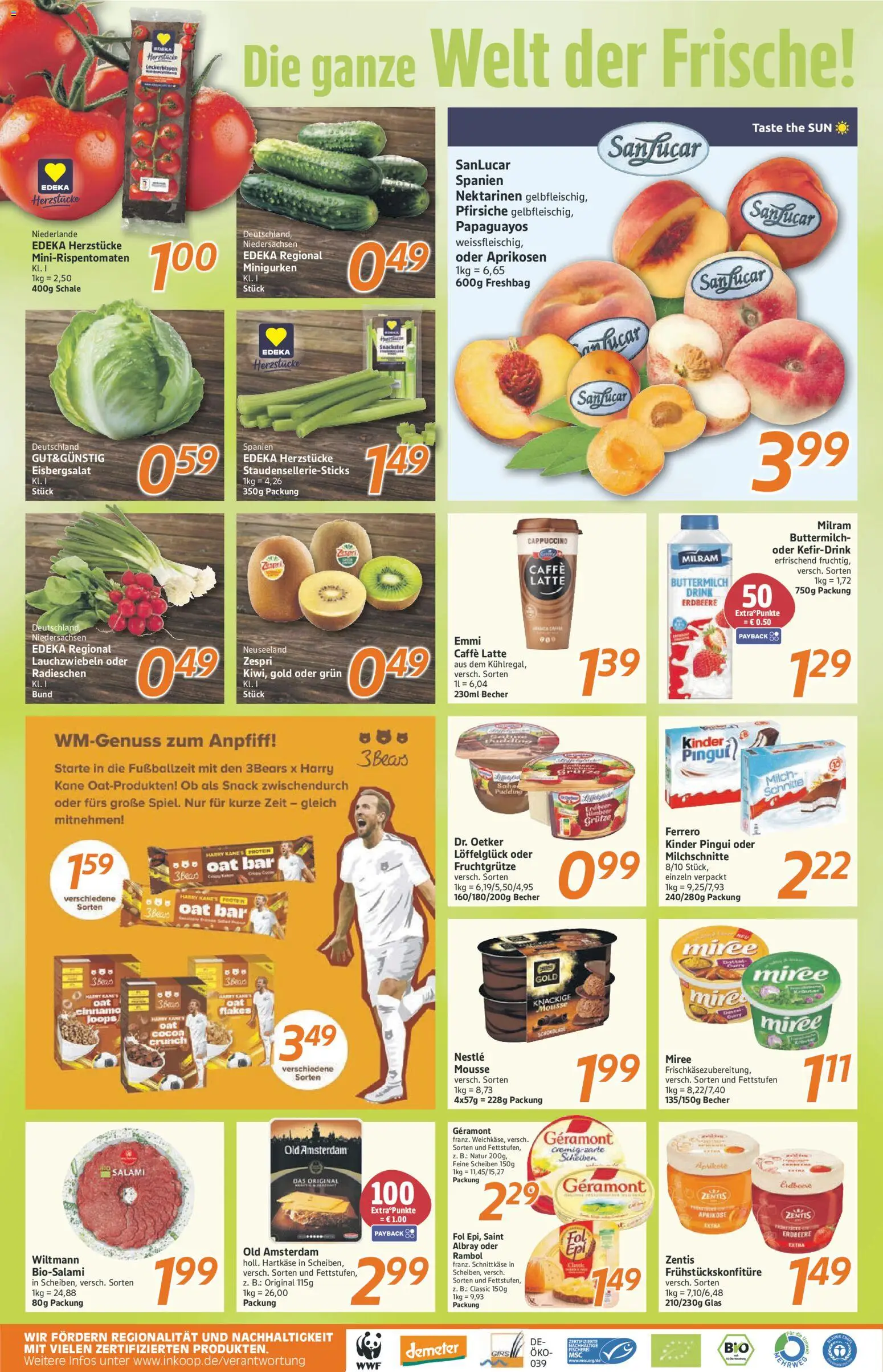 Inkoop Prospekt – gültig ab 08.06.2026 | Seite: 2 | Produkte: Geramont, Buttermilch, Milch, Milram