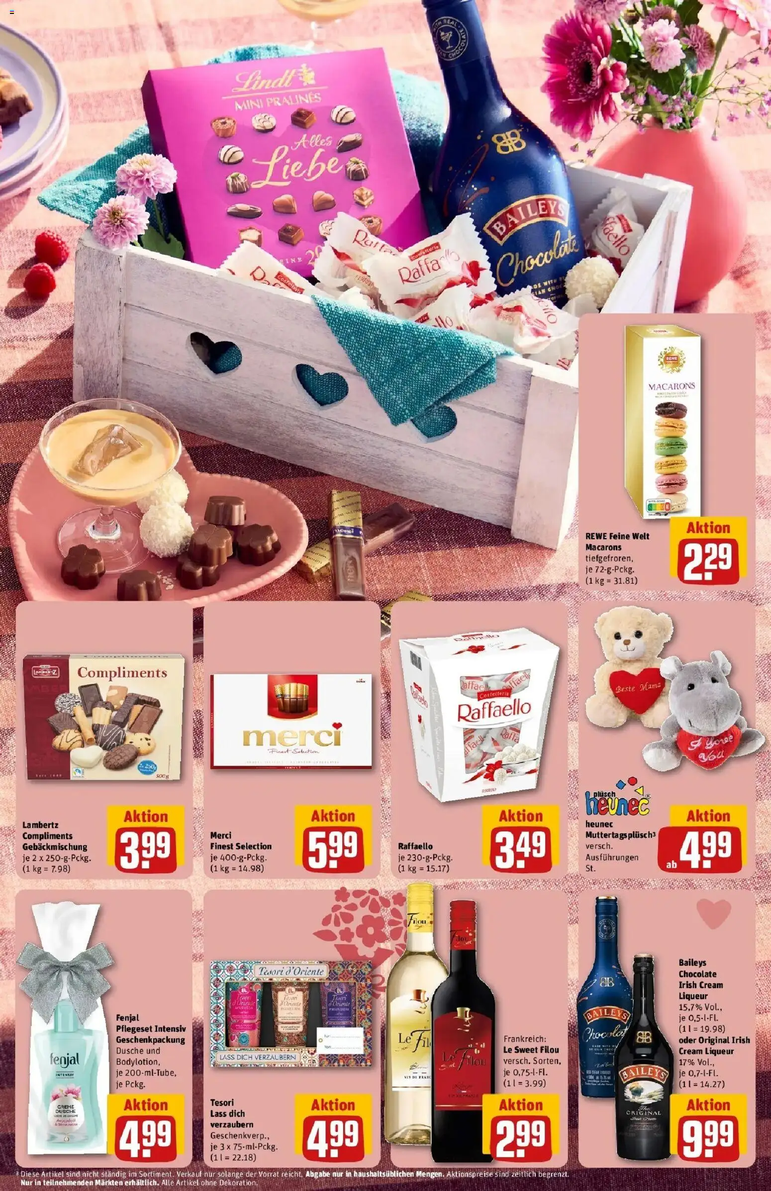 REWE Prospekt ab 04.05.2026 zum Blättern » Angebote | Seite: 7 | Produkte: Raffaello, Dusche, Creme, Body Lotion