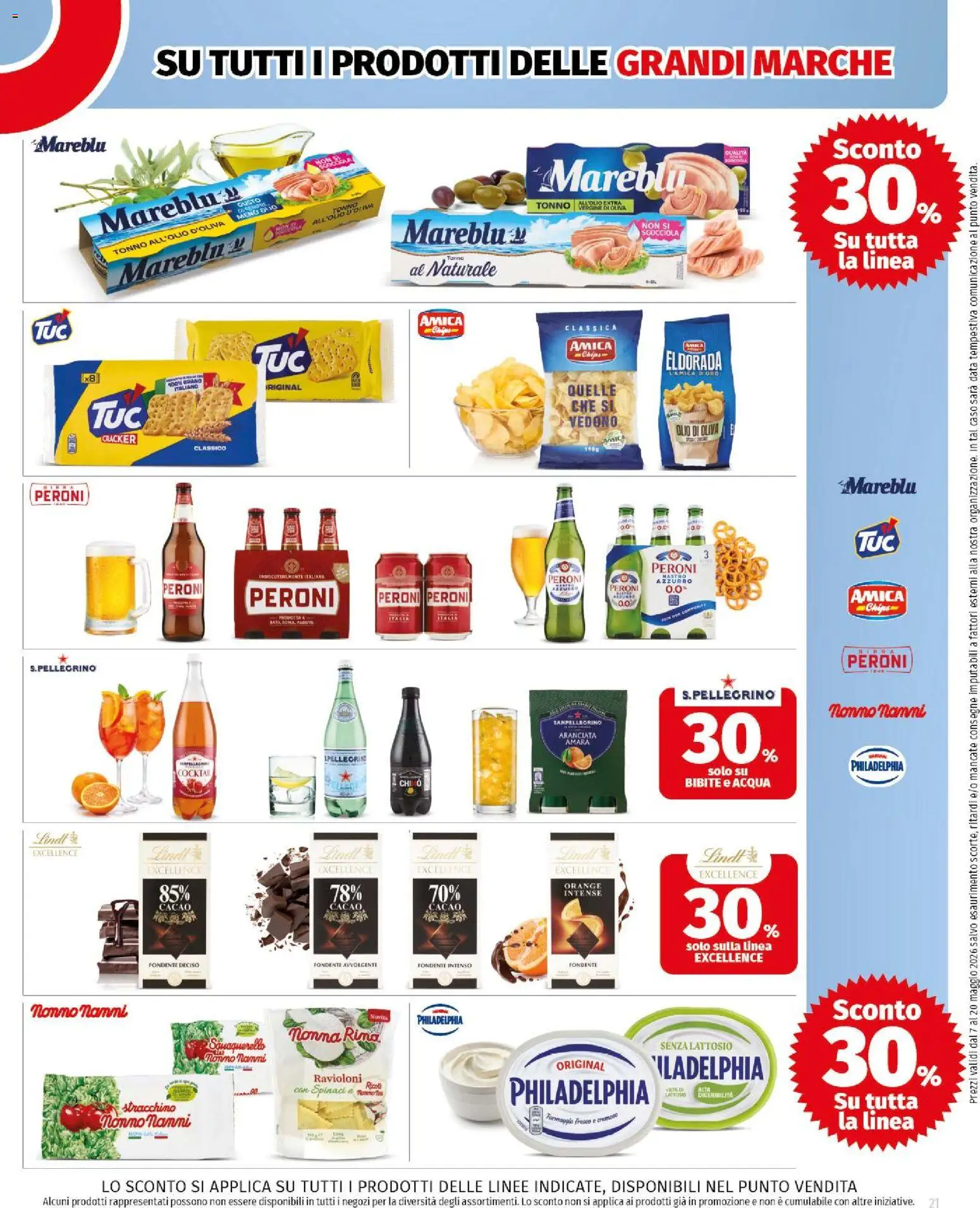 Volantino COOP del 07.05.2026 | Pagina: 7 | Prodotti: Acqua, Olio, Bibite, Olio di Oliva