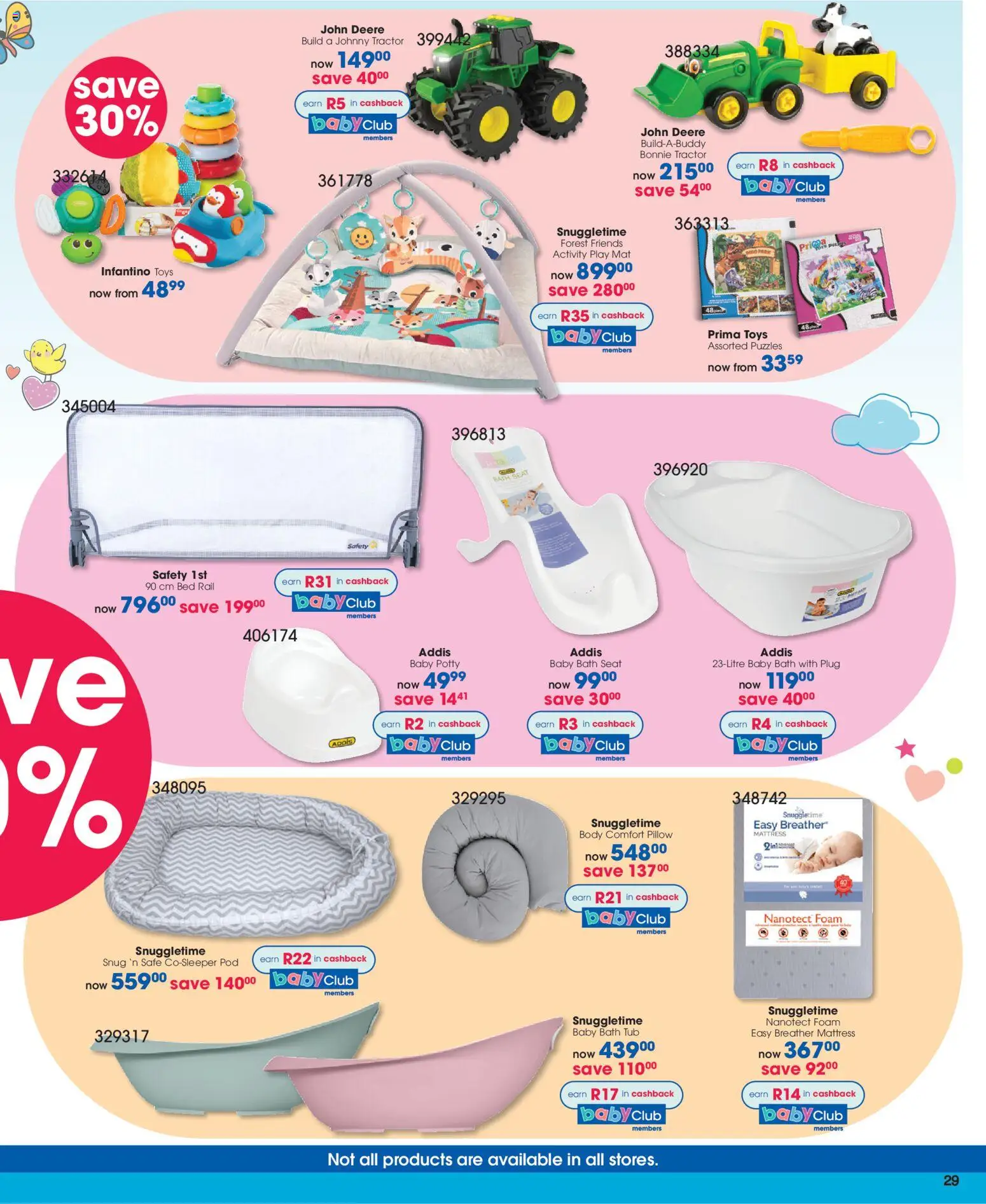 New Clicks catalogue – valid from 23/06/2026 | Page: 27 | Products: Toys, Bed, Mattress, Pillow
