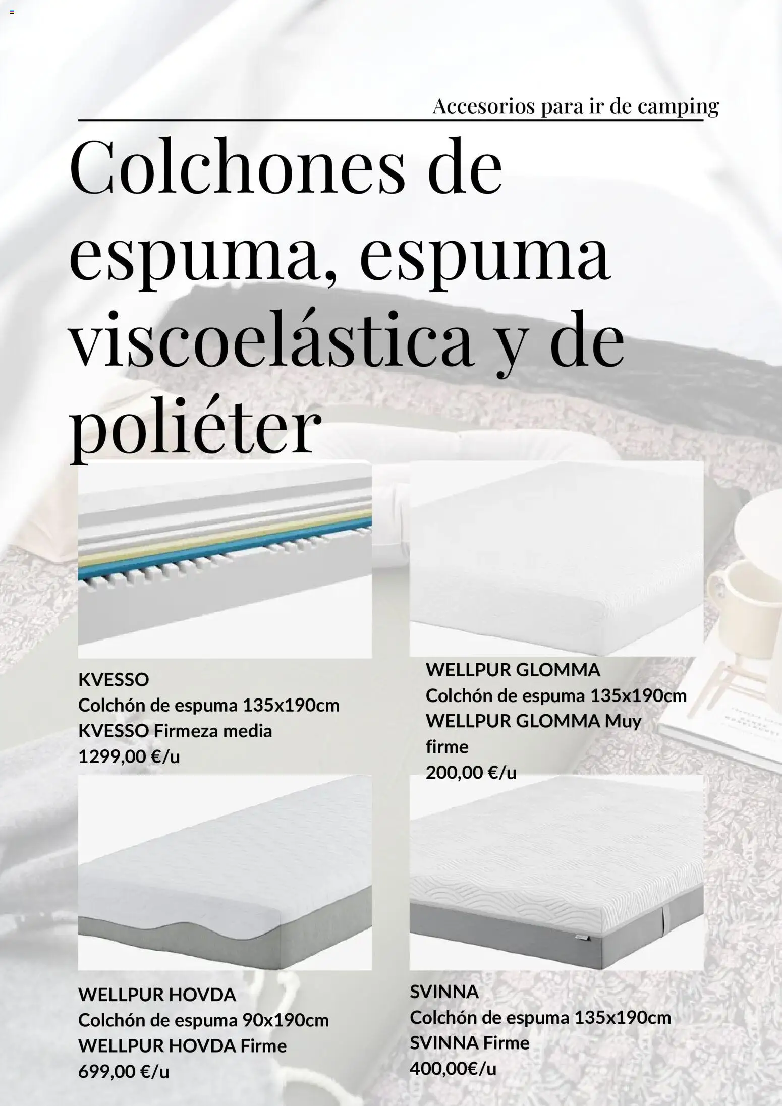 JYSK catálogo │ válido desde el 03/09/2026 | Página: 2 | Productos: Espuma, Colchon